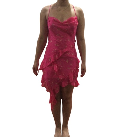 Urban Outfitters Dresses & Skirts - Urban Outfitters Lola Chiffon Ruffle Mini Dress